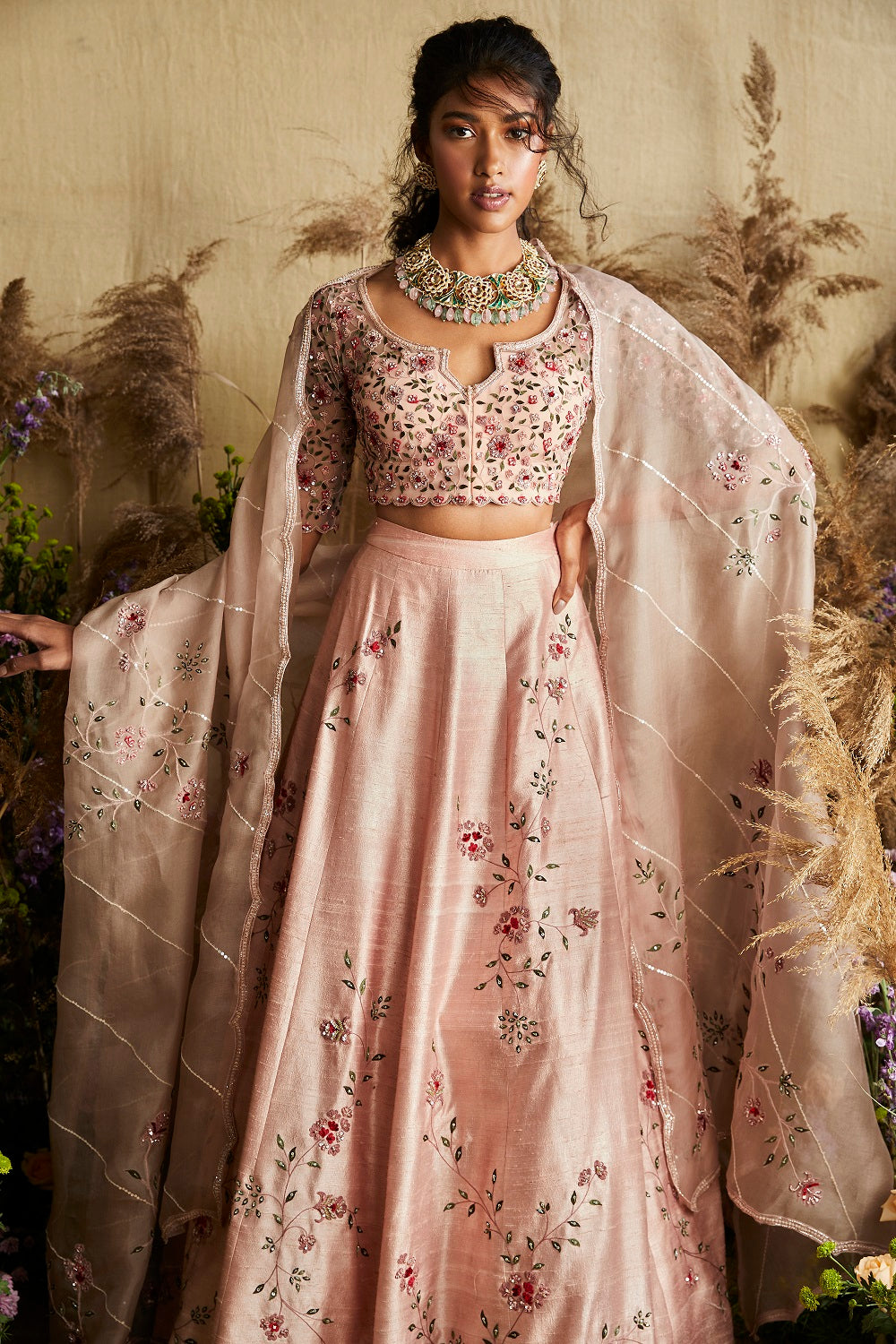 The Holly Lehenga
