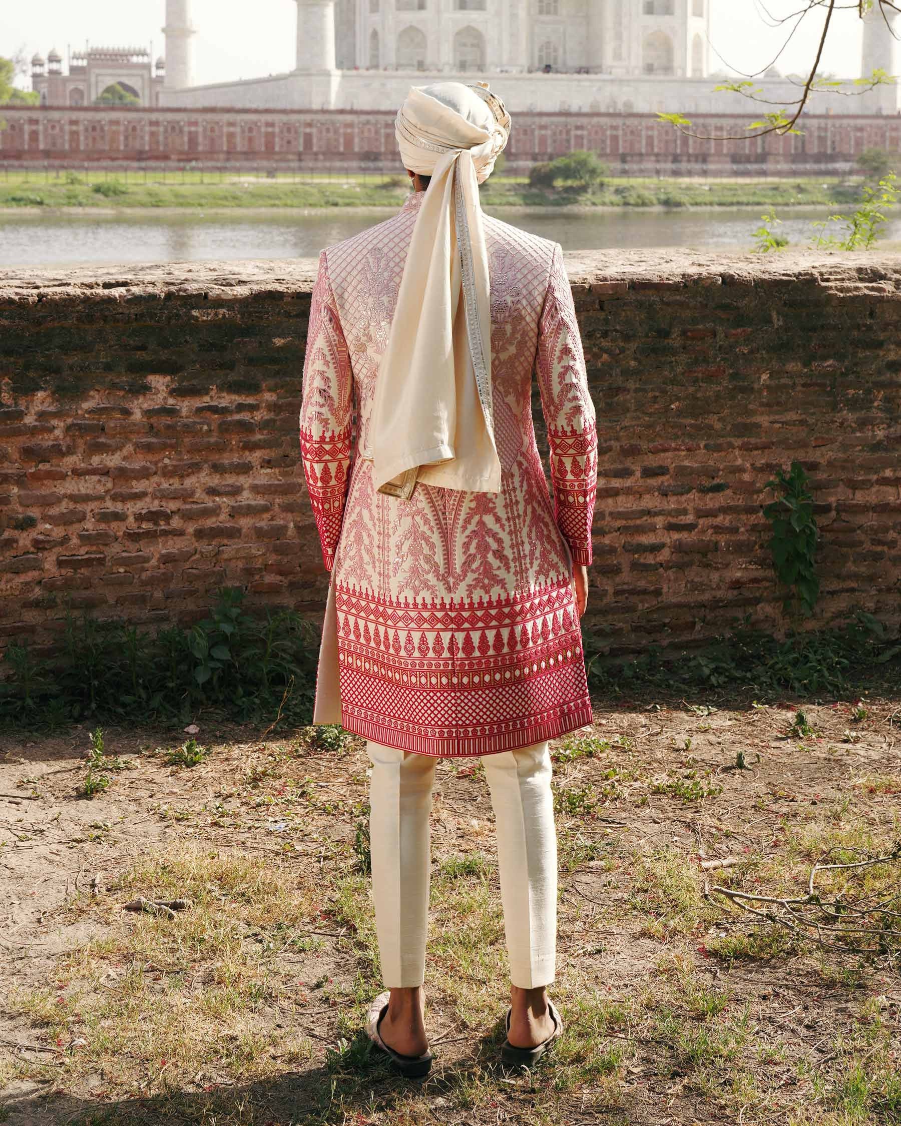 BURKE SHERWANI SET