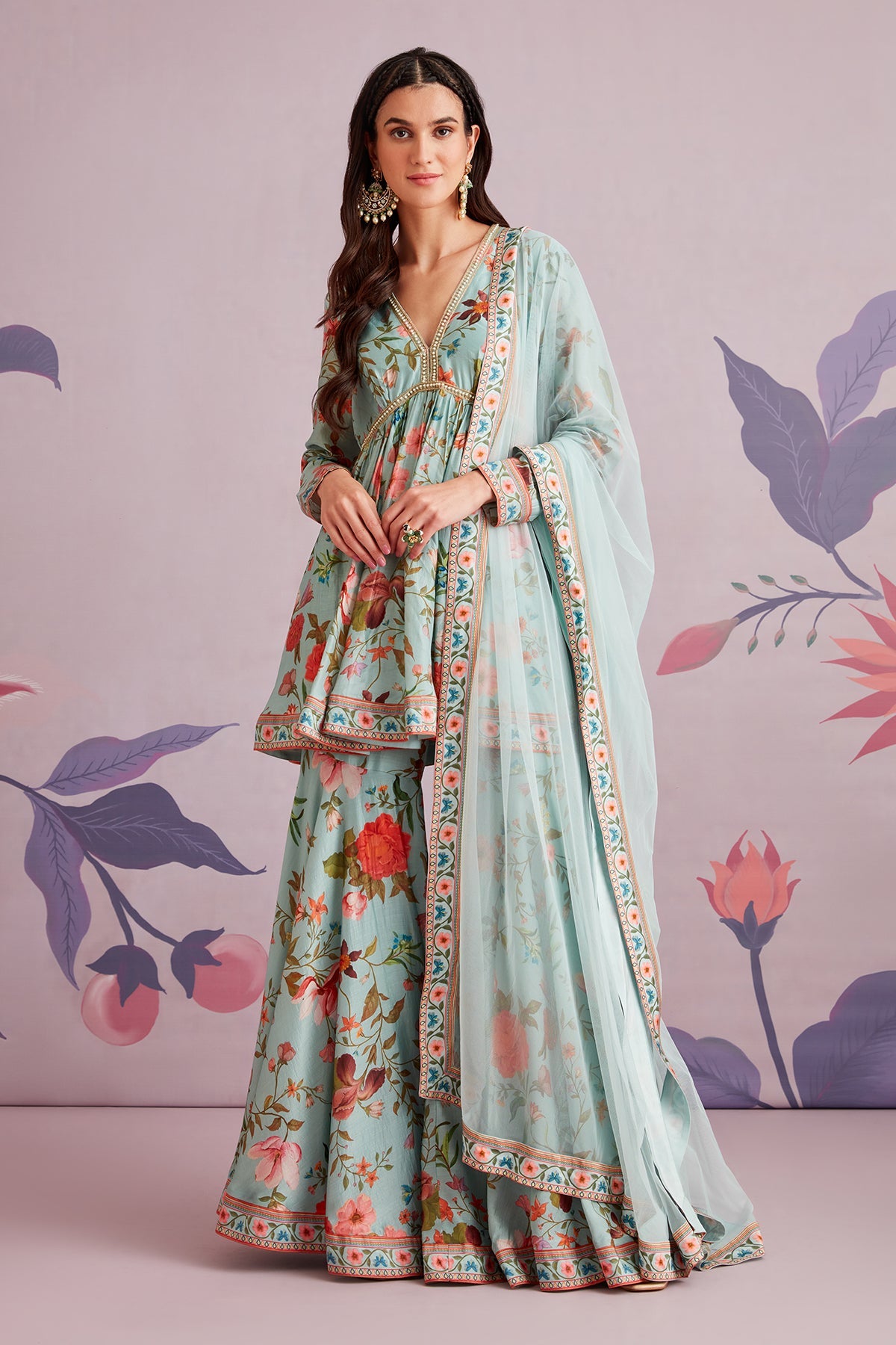 Ridhi Mehra Florian in Sea Green 2 / Short