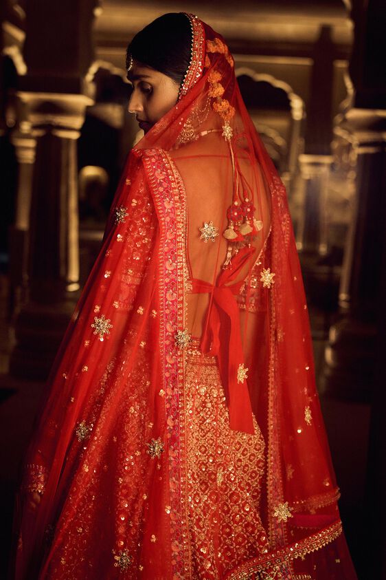 SANADARA LEHENGA - RED