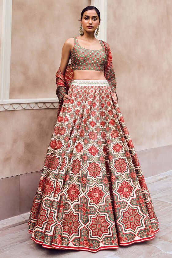MAYAI LEHENGA - BLUE