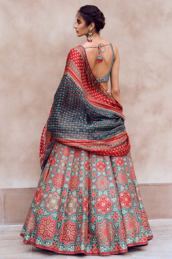 MAYAI LEHENGA - BLUE
