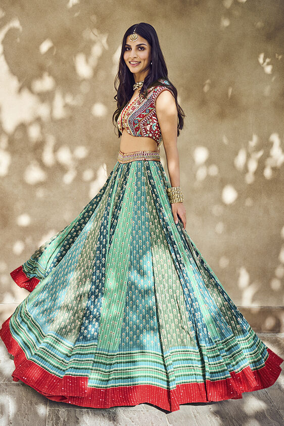KAVI LEHENGA - SAGE