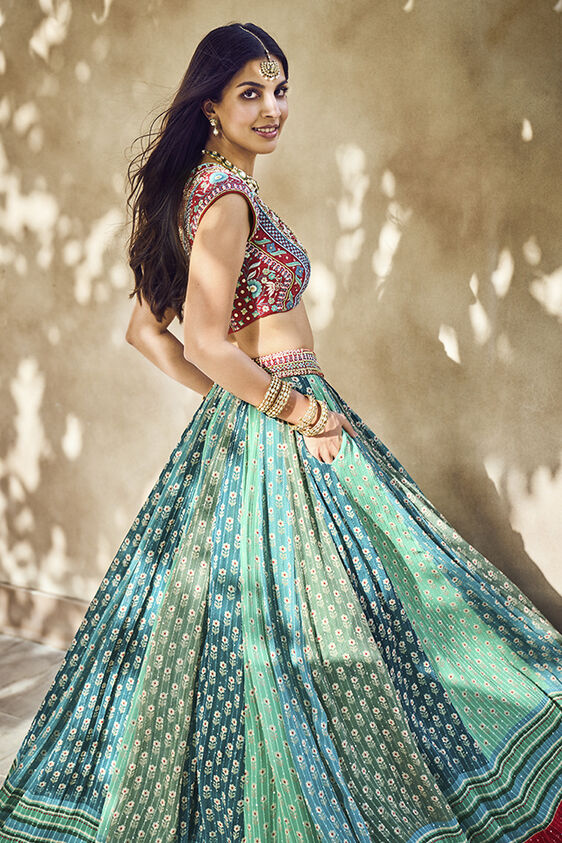 KAVI LEHENGA - SAGE