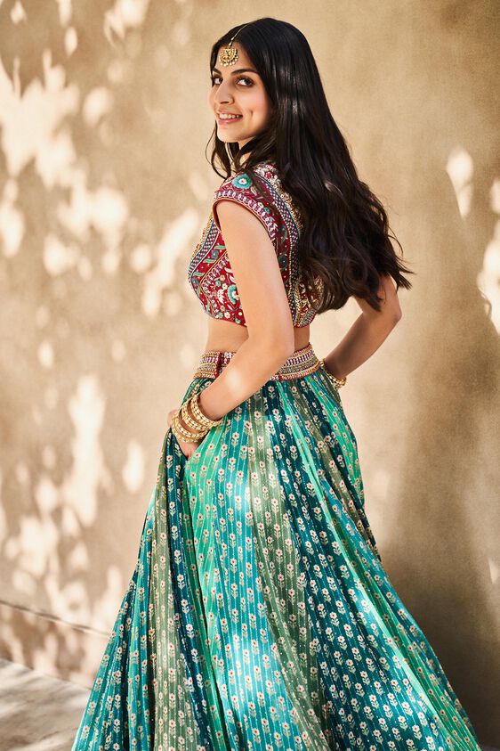 KAVI LEHENGA - SAGE