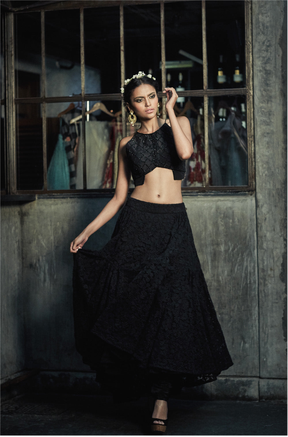 The black rose ballerina