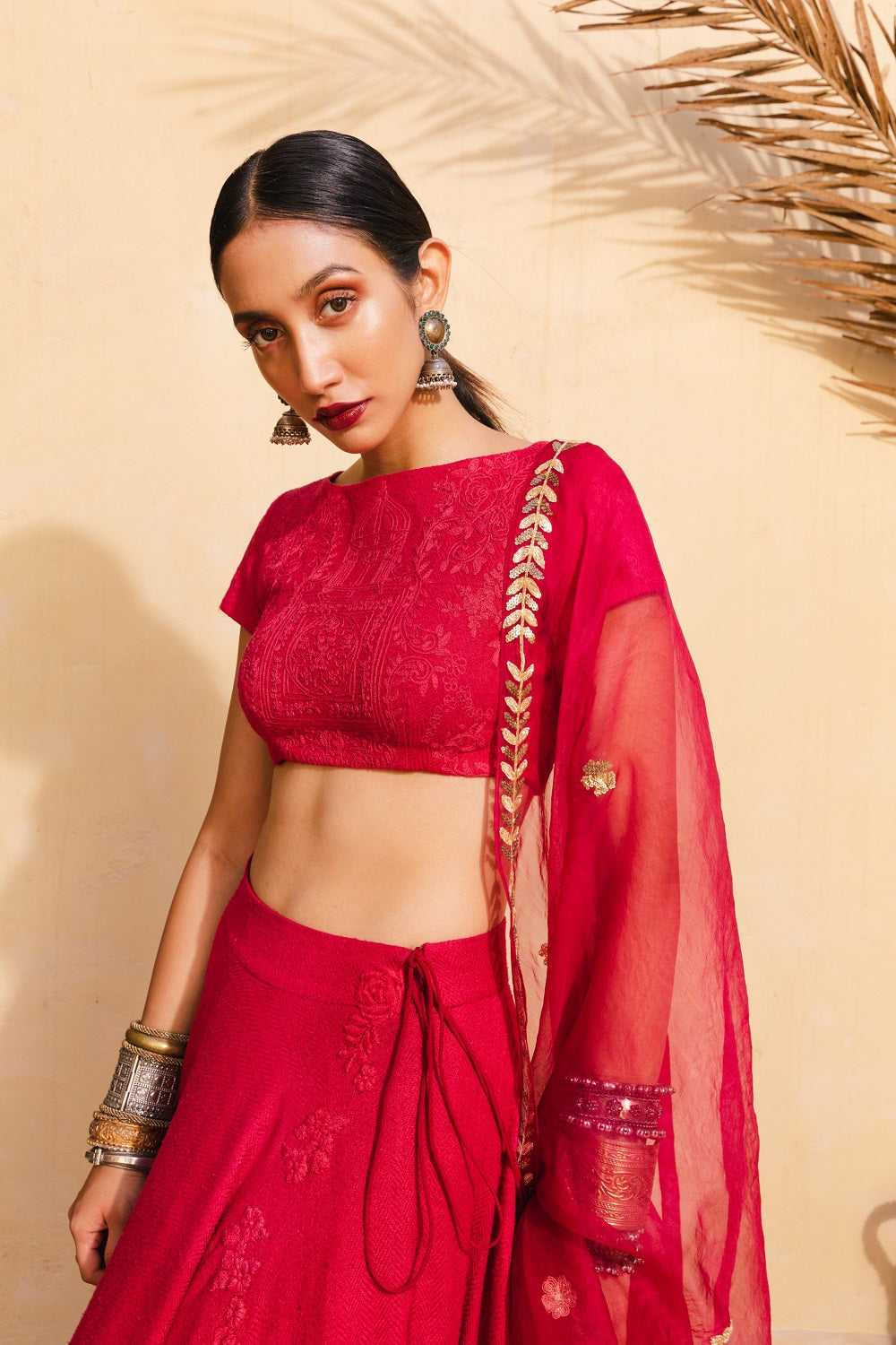 Bohemian Bridal Lehenga