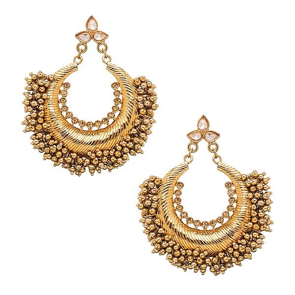 Zara 2025 gold earrings