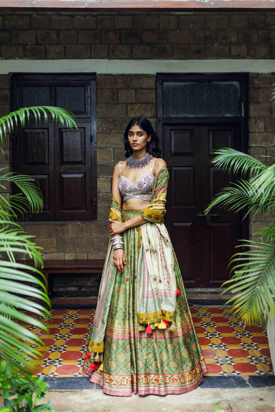 Wildflower Lehenga