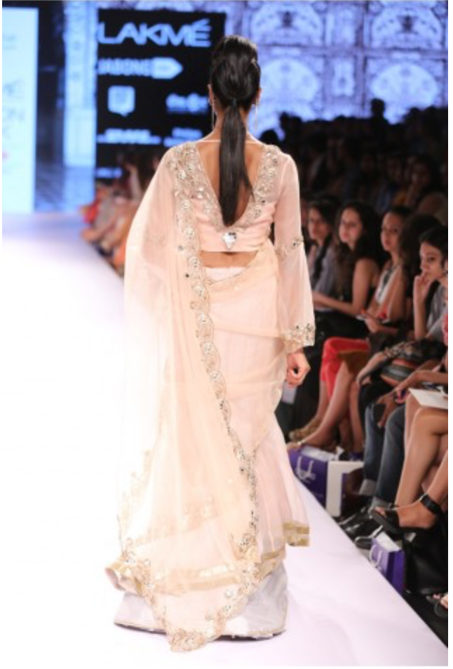 The Nisa Lehenga Sari