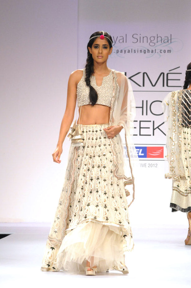The Ecru Keri Lehenga