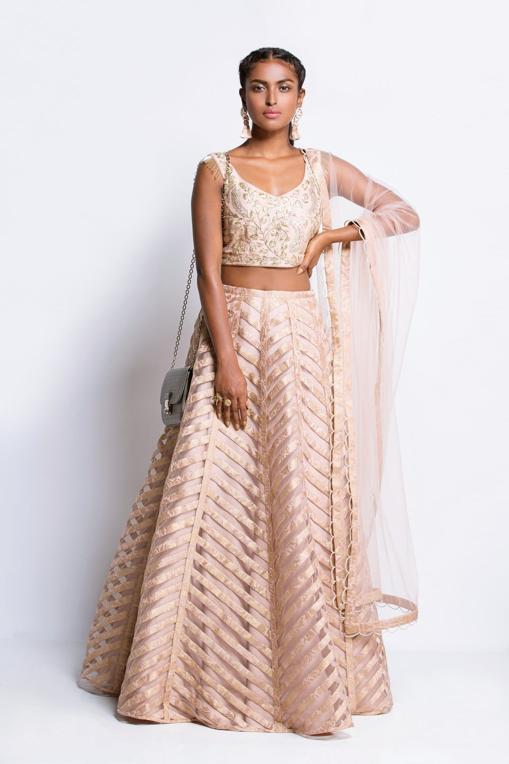 The Blush Ava Lehenga