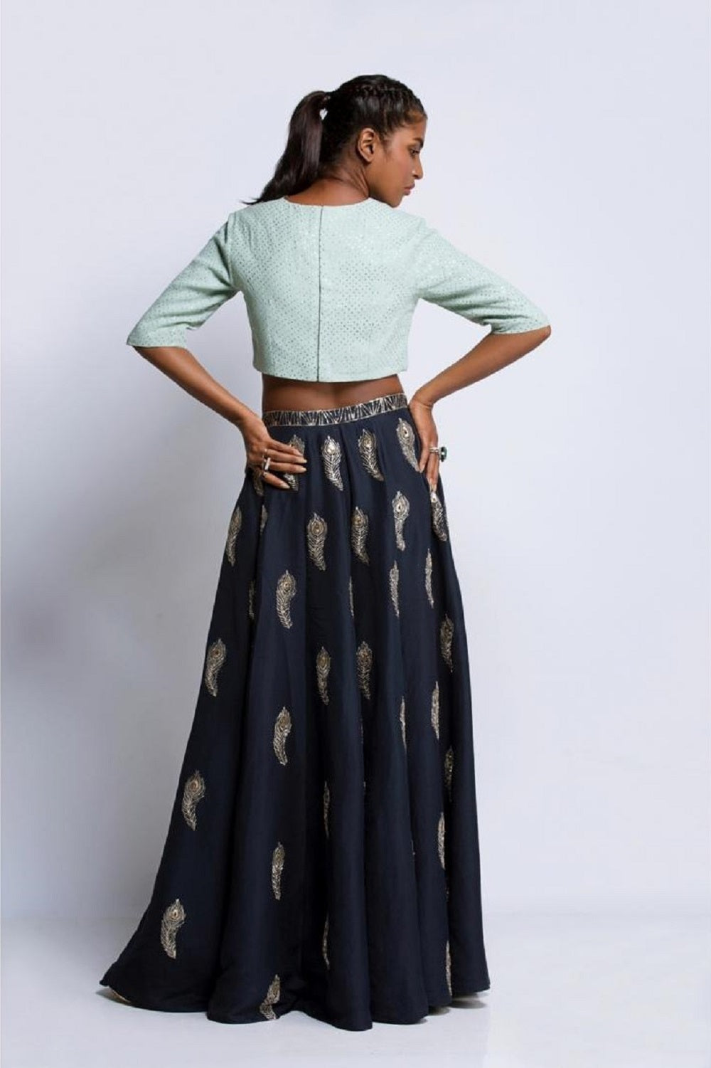 Mint & Navy Irma Set