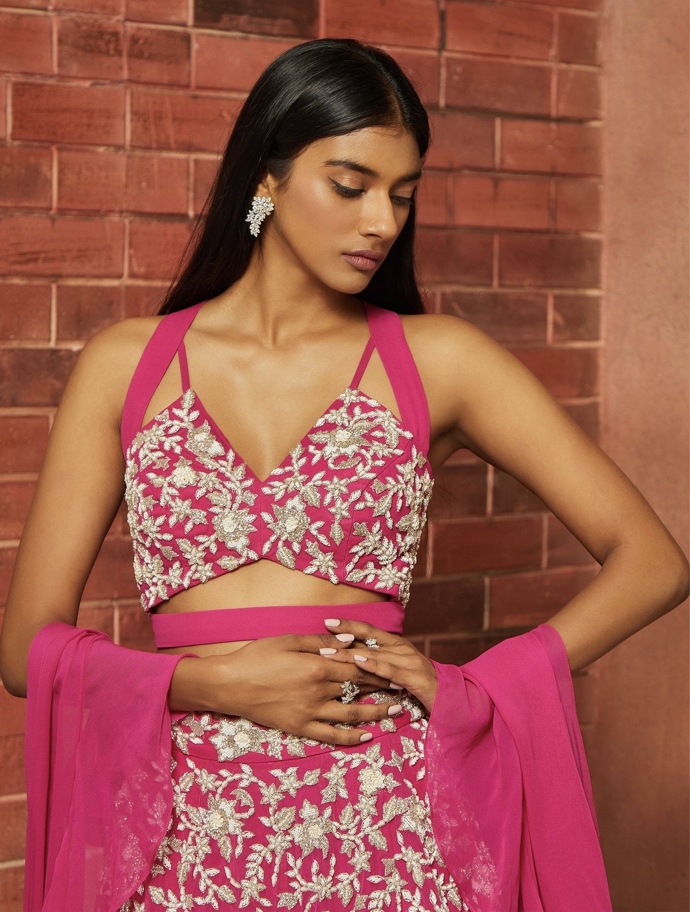 Magenta Pink Lehenga