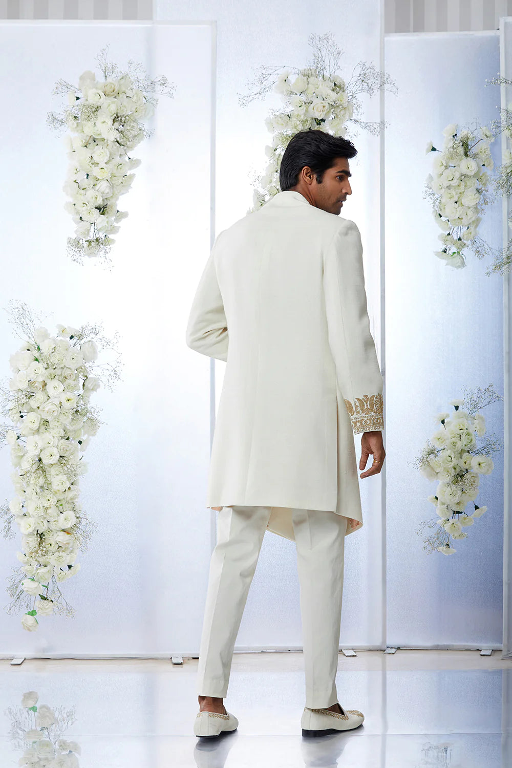SG Ivory Sherwani Set