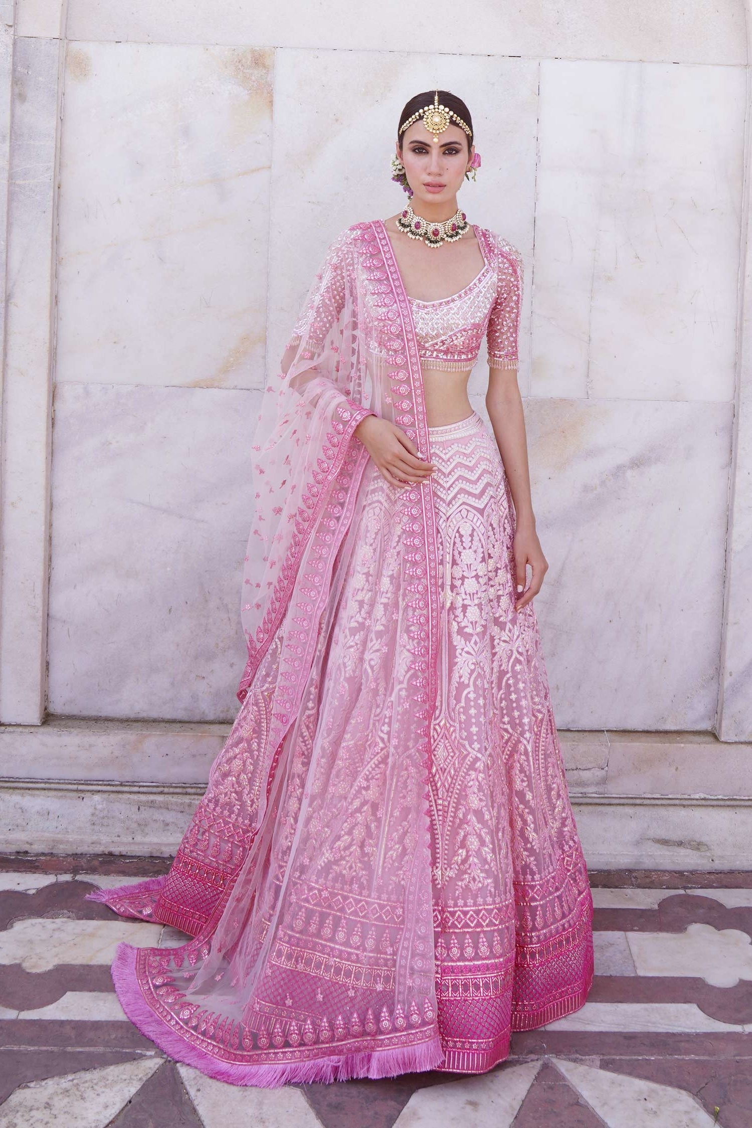 MEADOW BRIDAL LEHENGA SET
