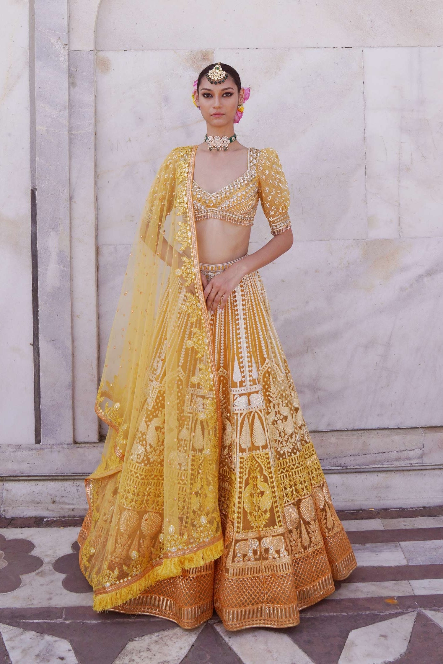 NADIA BRIDAL LEHENGA SET
