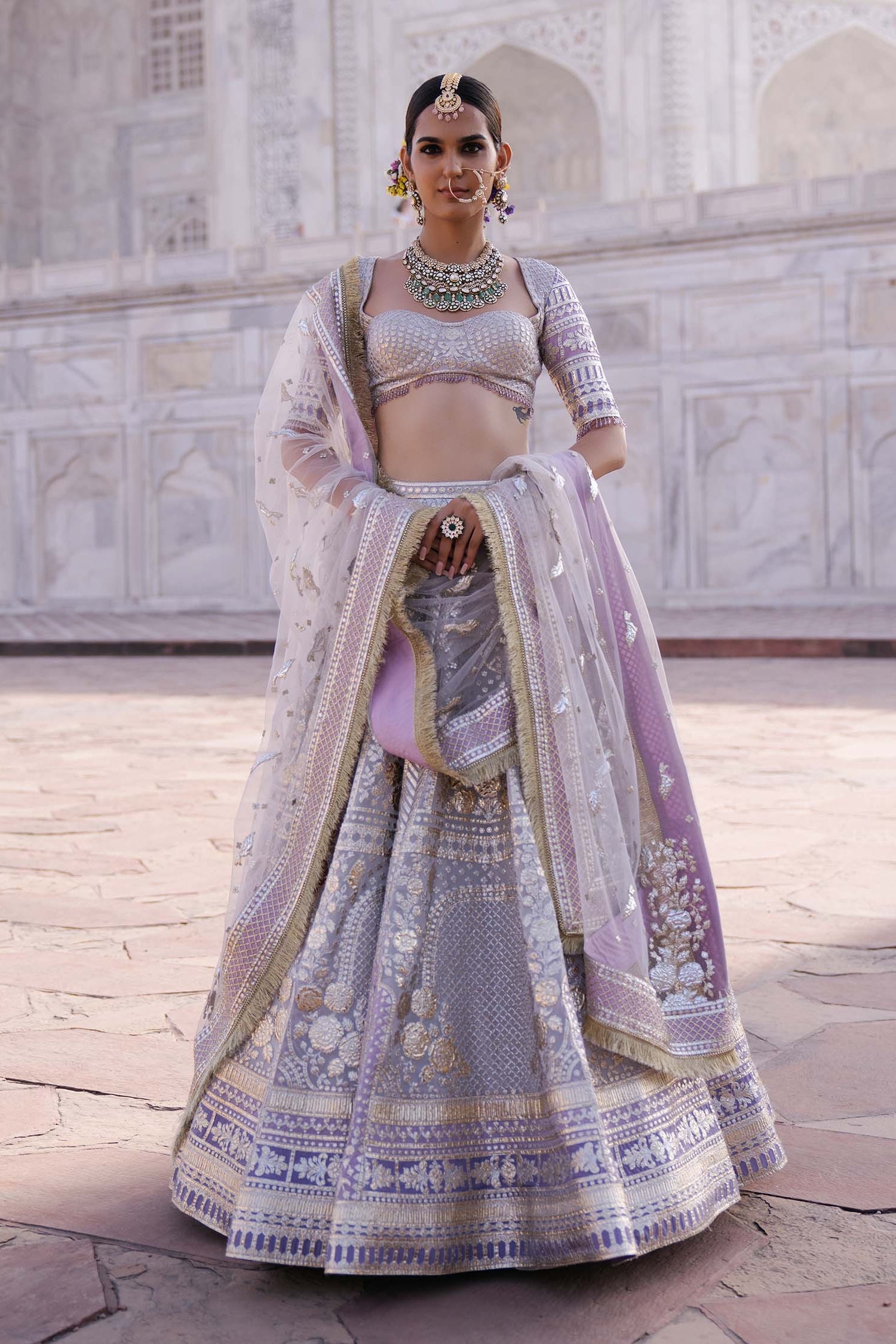 TIFFANY BRIDAL LEHENGA SET