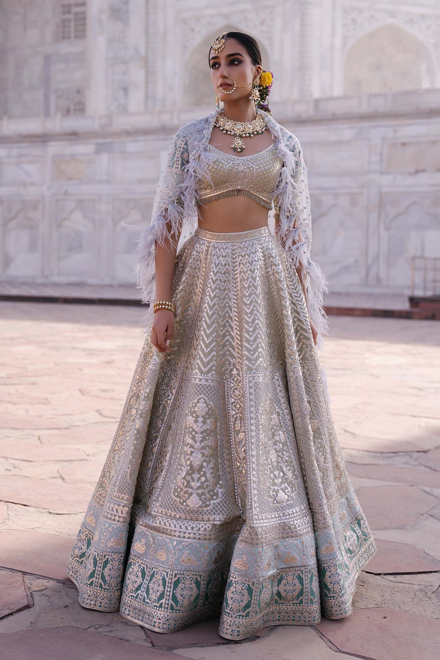 VIRGINIA BRIDAL LEHENGA SET