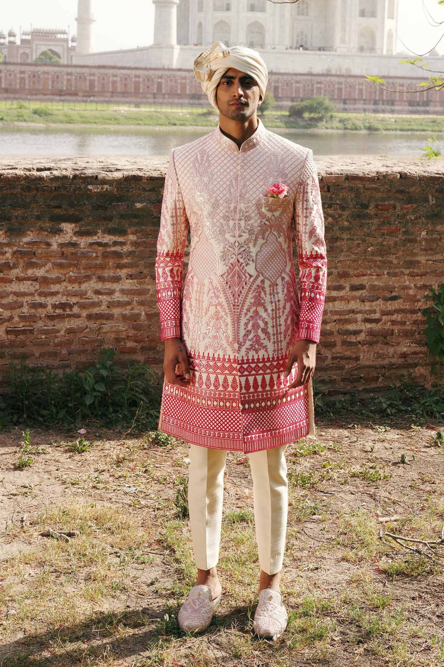 BURKE SHERWANI SET