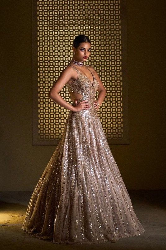 Light Gold Gown Light Gold Gown