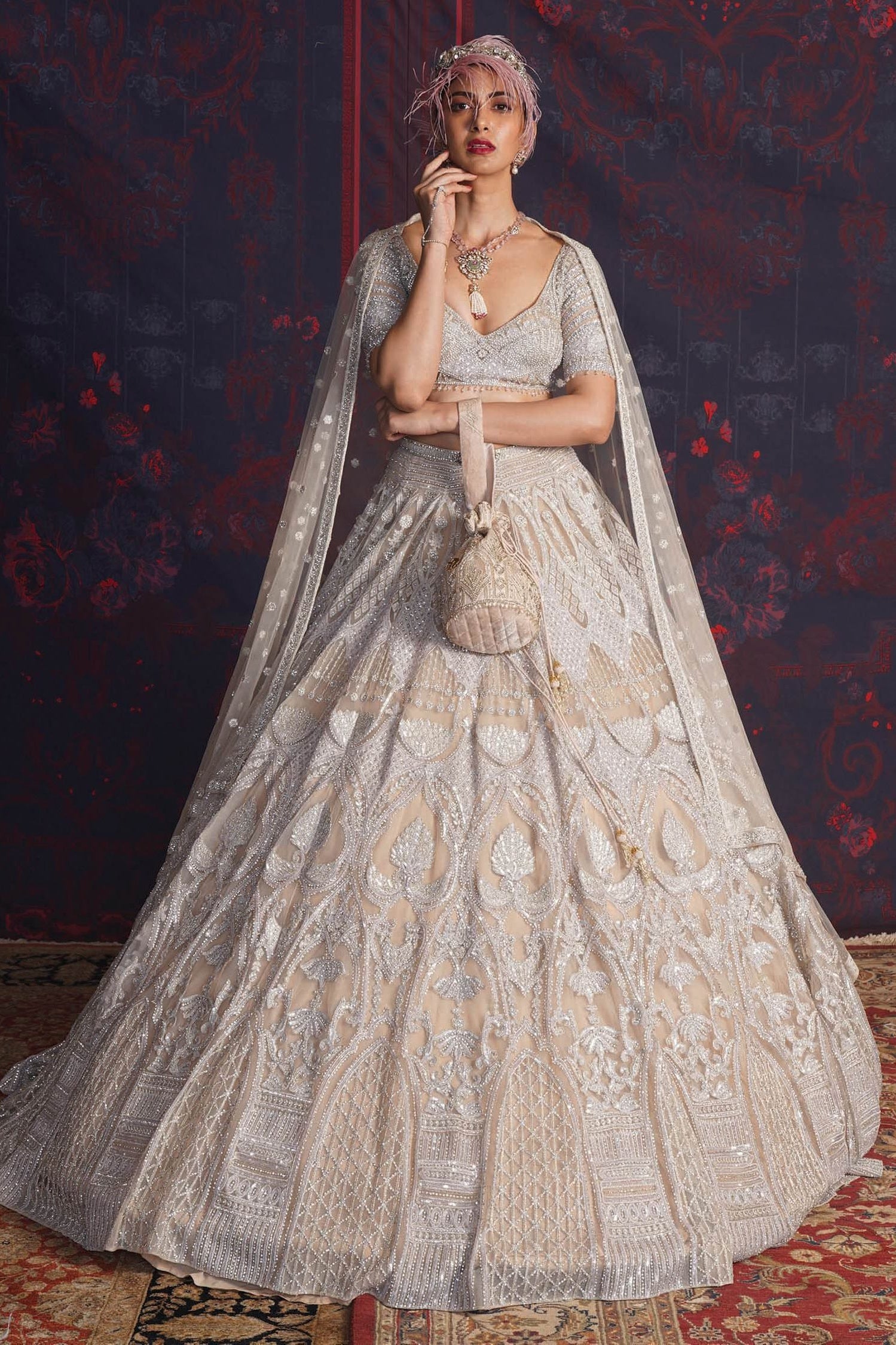 EMMELINE BRIDAL LEHENGA SET