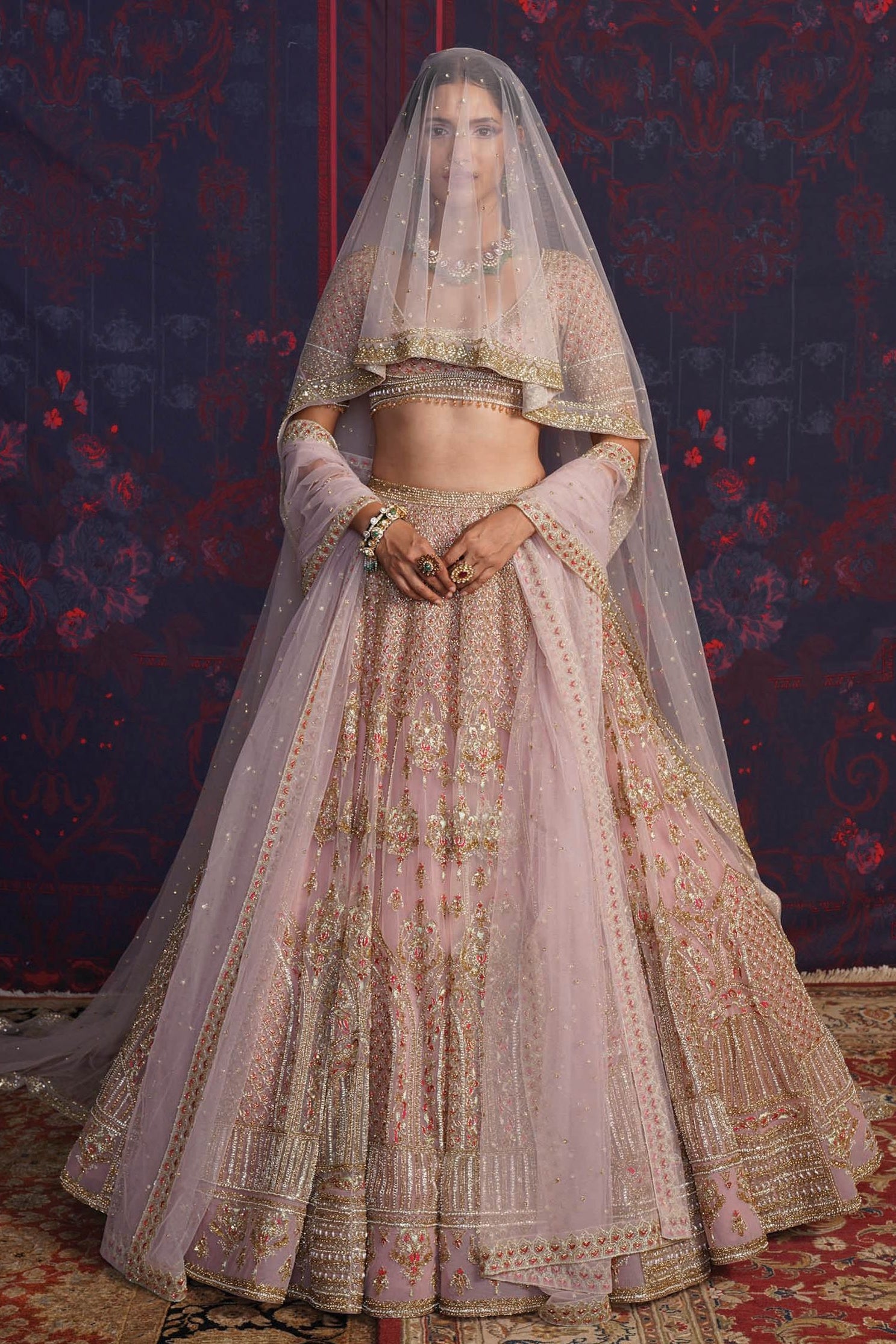 NICOLE BRIDAL LEHENGA SET