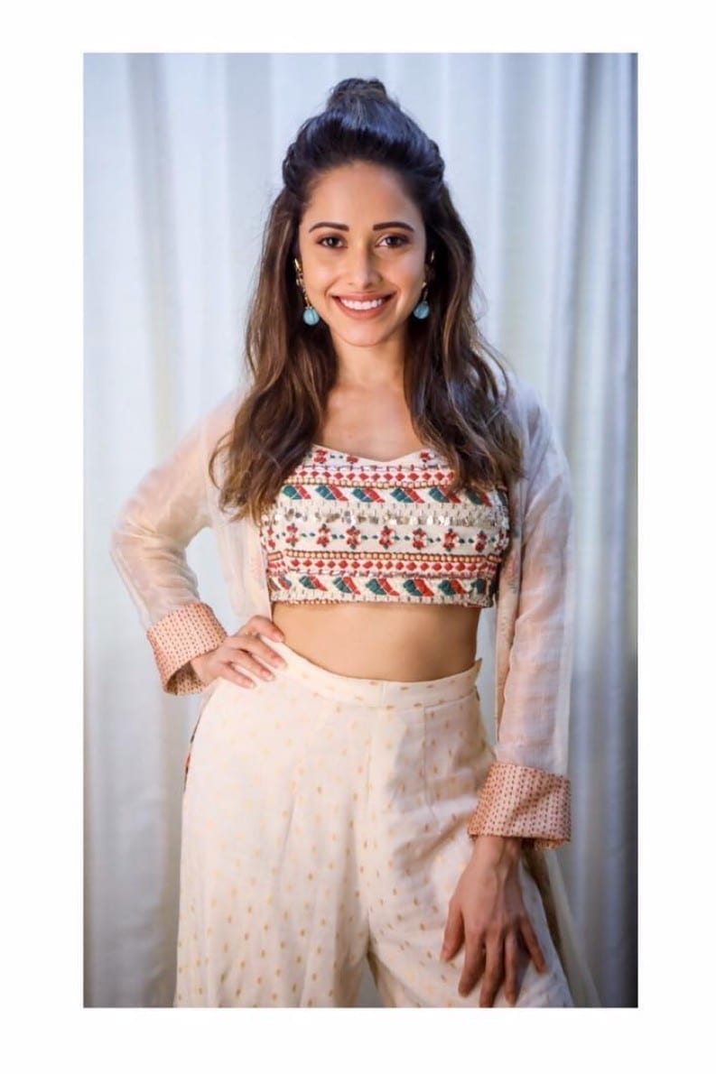 Navajo Croptop with a Sheer Cape