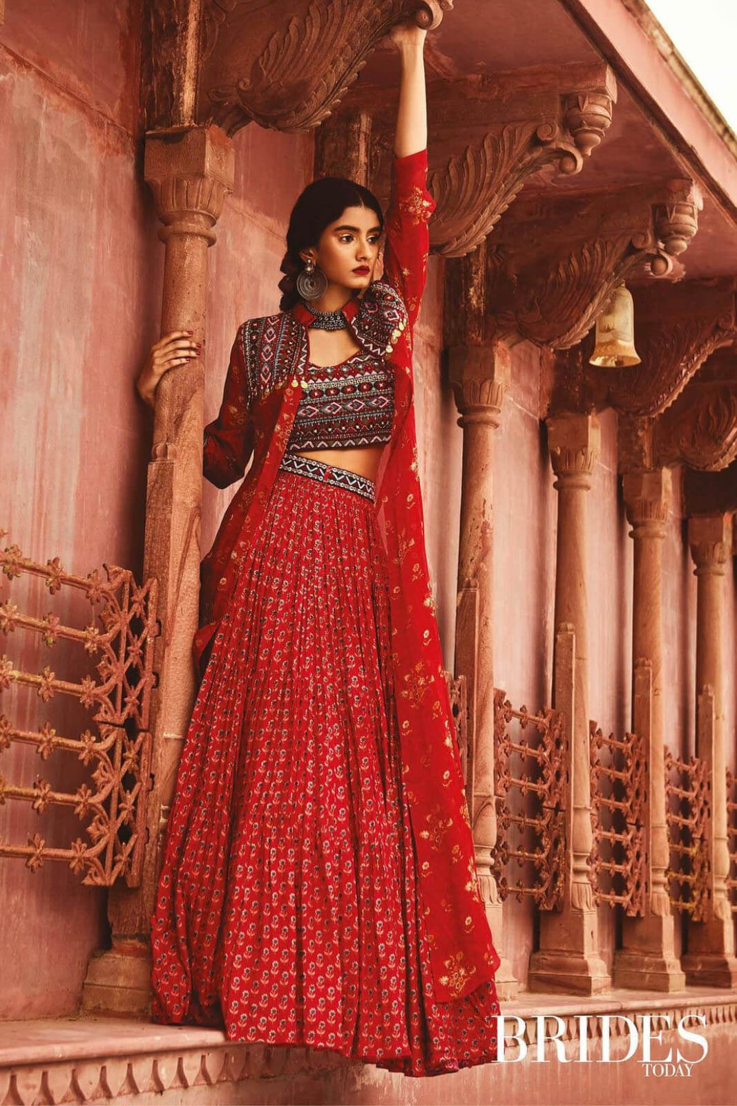 Rose Jacket Lehenga Set