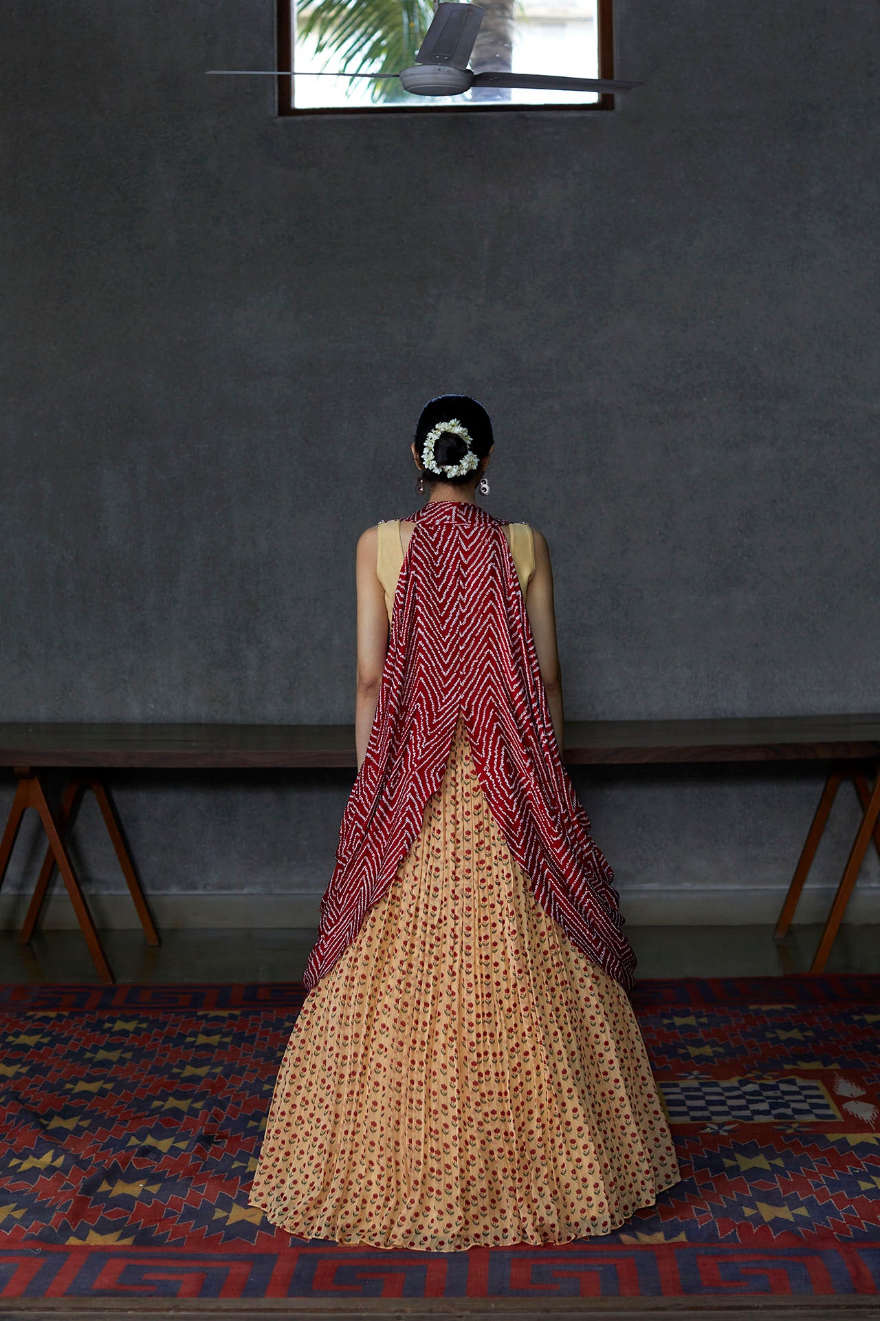 Veera Bandhani Lehenga Set