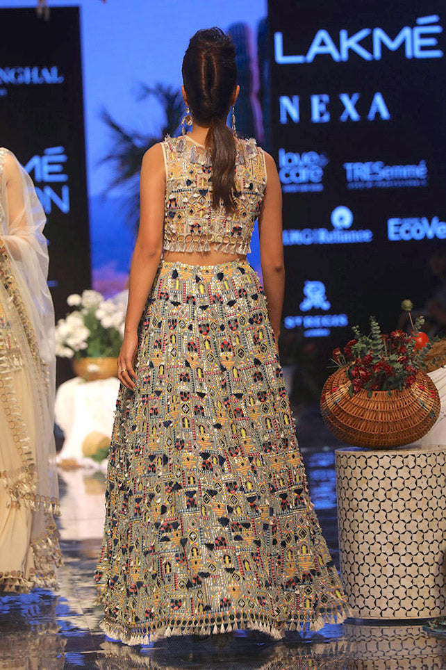 Istanbul Stone Lehenga