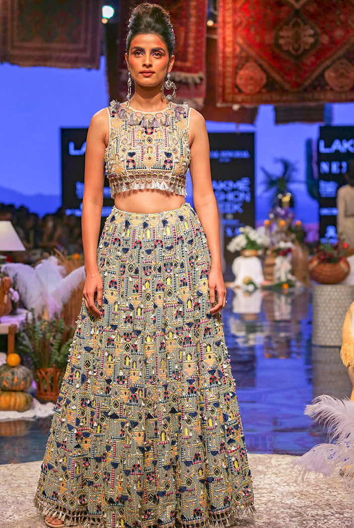 Istanbul Stone Lehenga