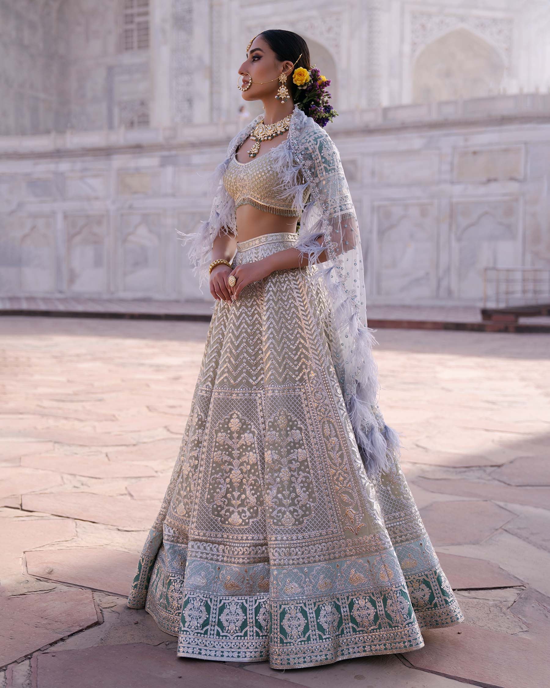 VIRGINIA BRIDAL LEHENGA SET