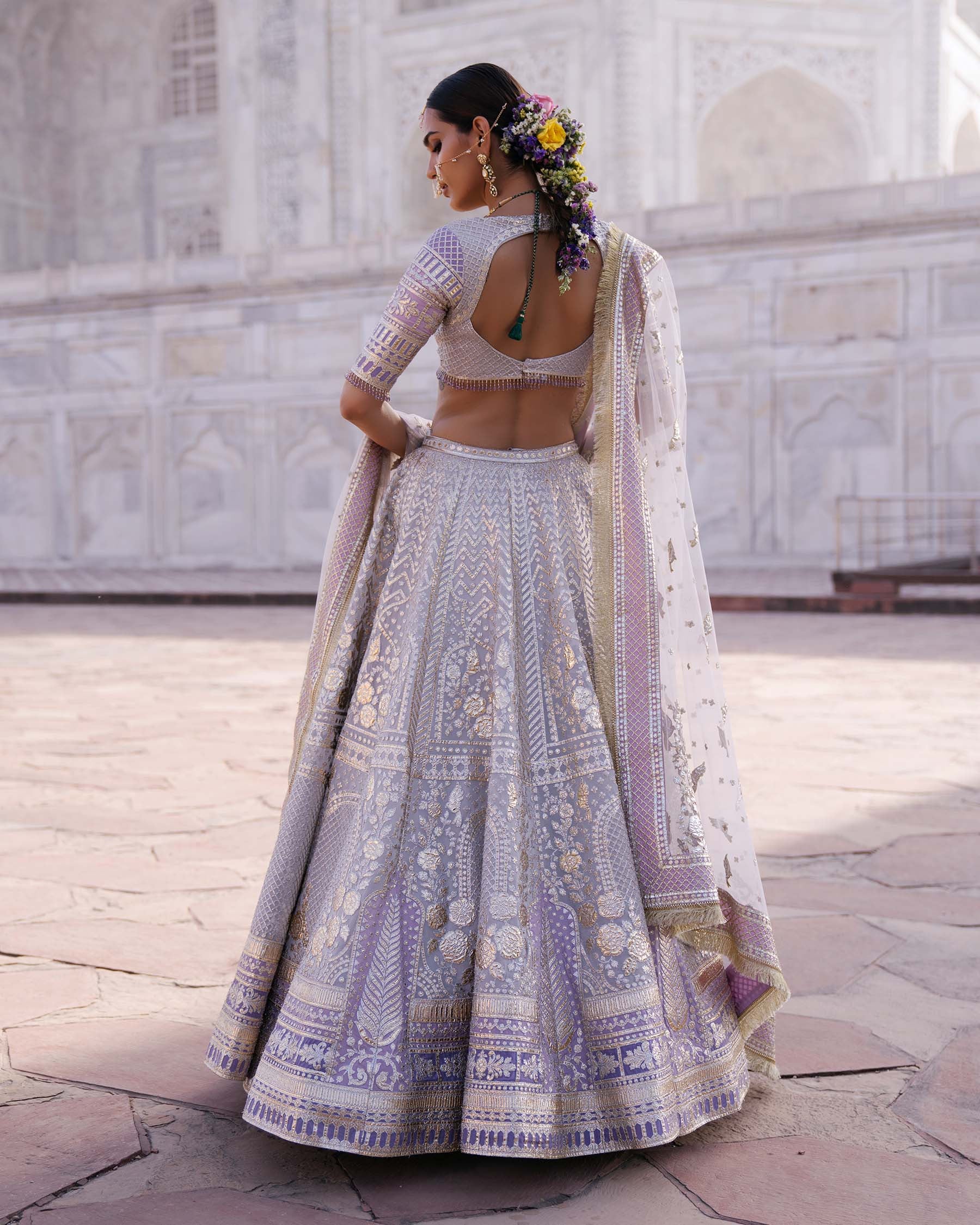 TIFFANY BRIDAL LEHENGA SET