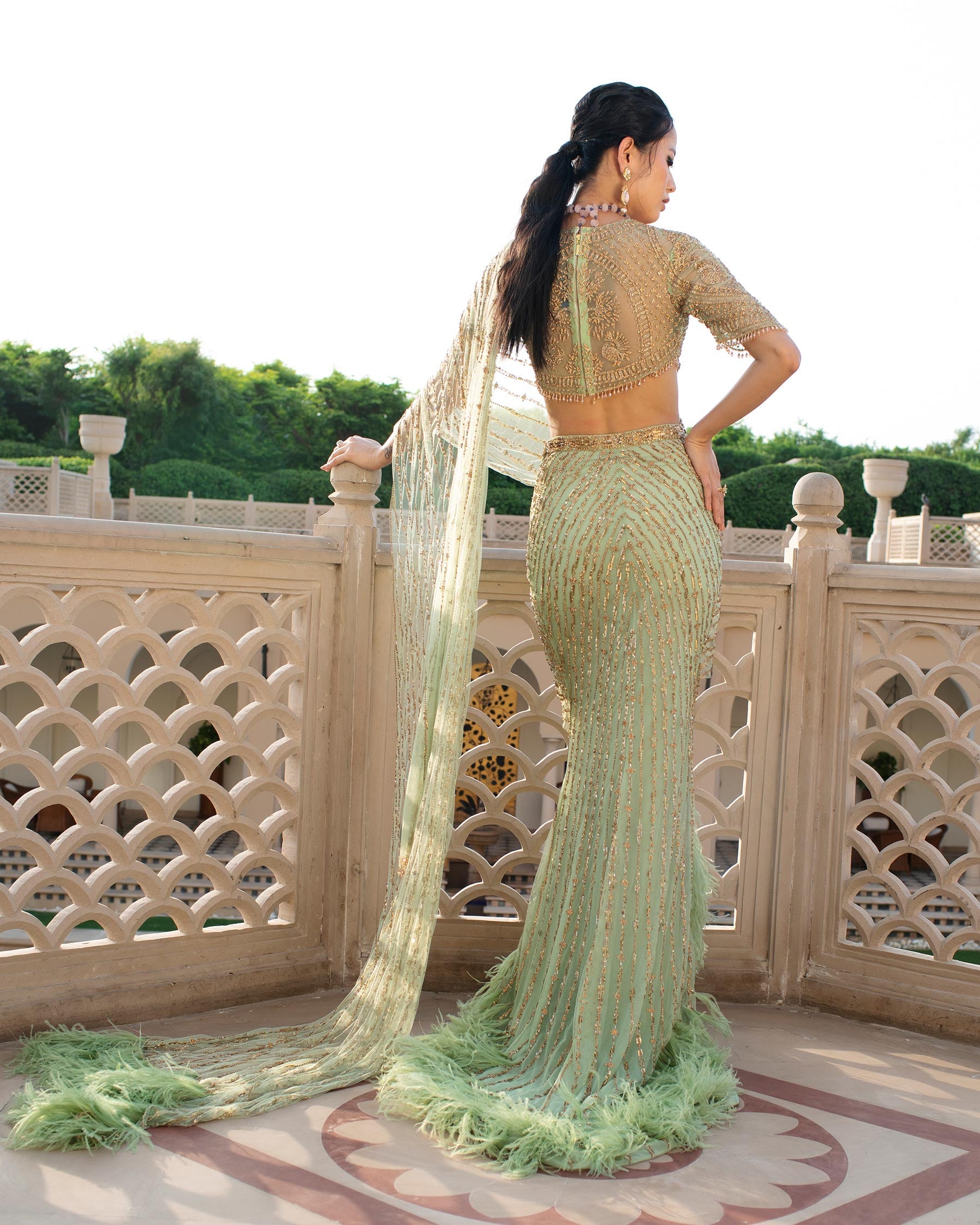 ASTRID SAREE GOWN