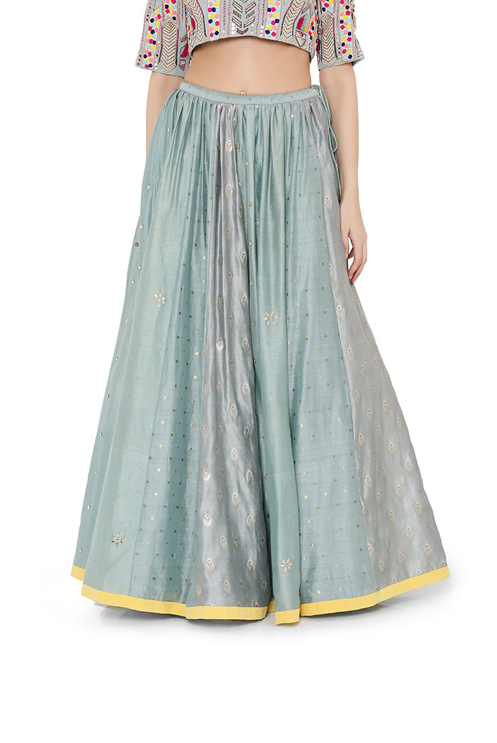 Light Blue LEHENGA SET PS-LH0020-C