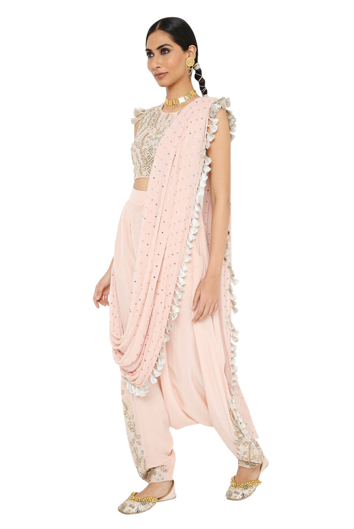 SUROOR Dhoti Drape Set