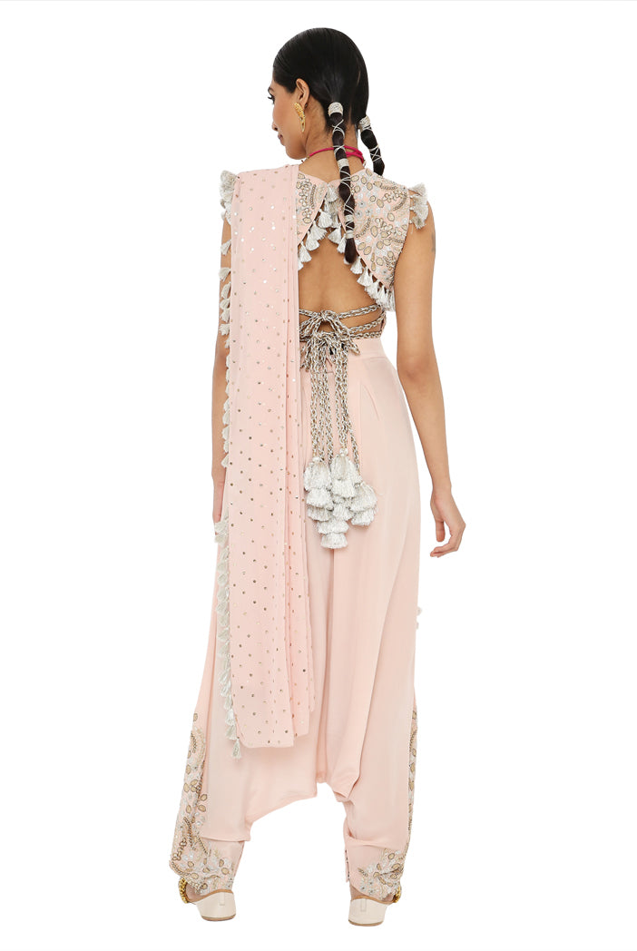 SUROOR Dhoti Drape Set