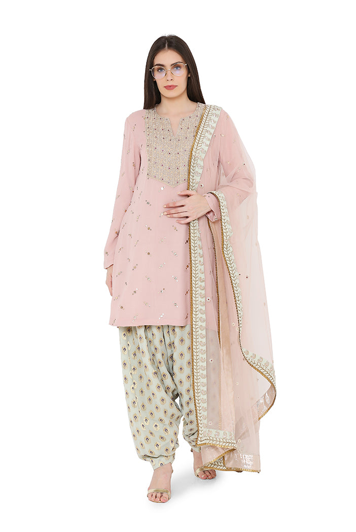 ROSE PINK SALWAR SET