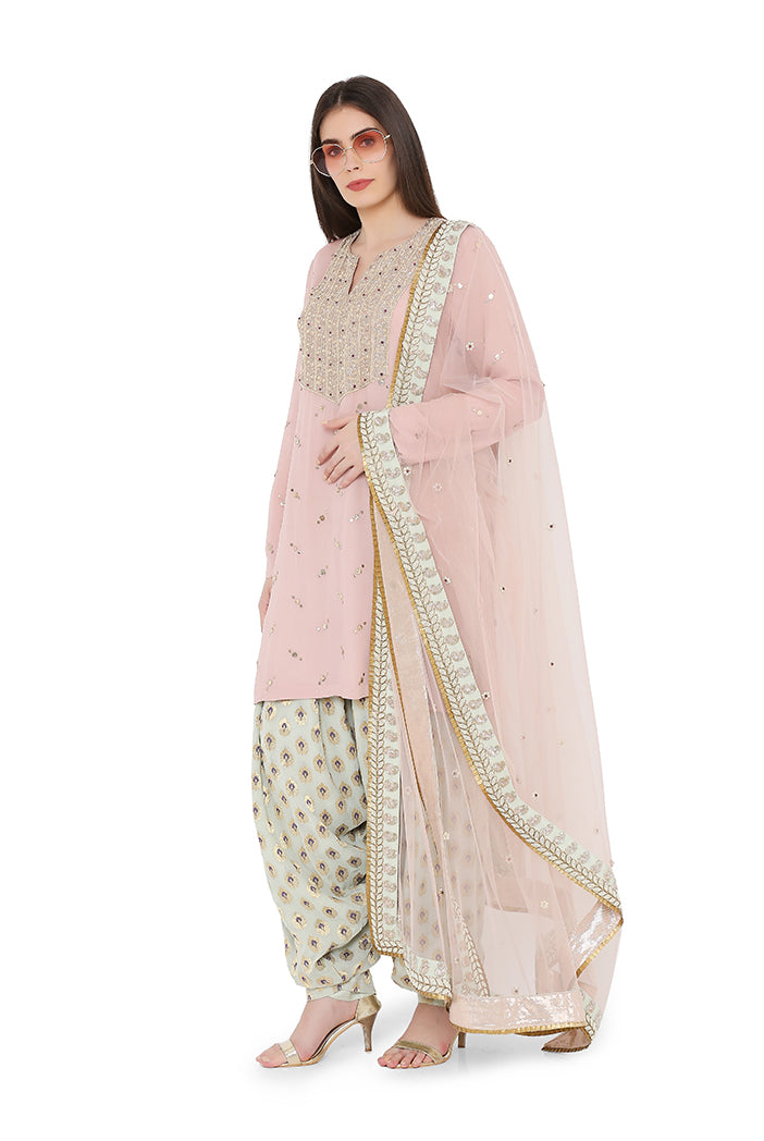 ROSE PINK SALWAR SET