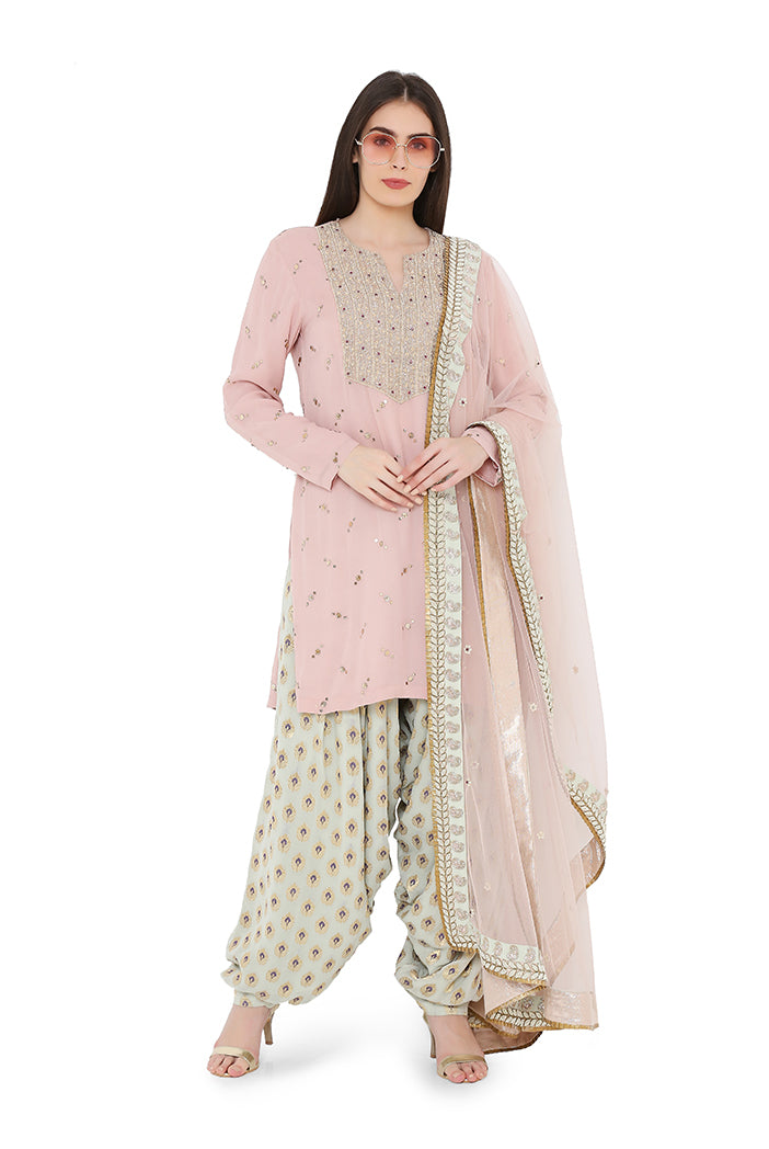 ROSE PINK SALWAR SET