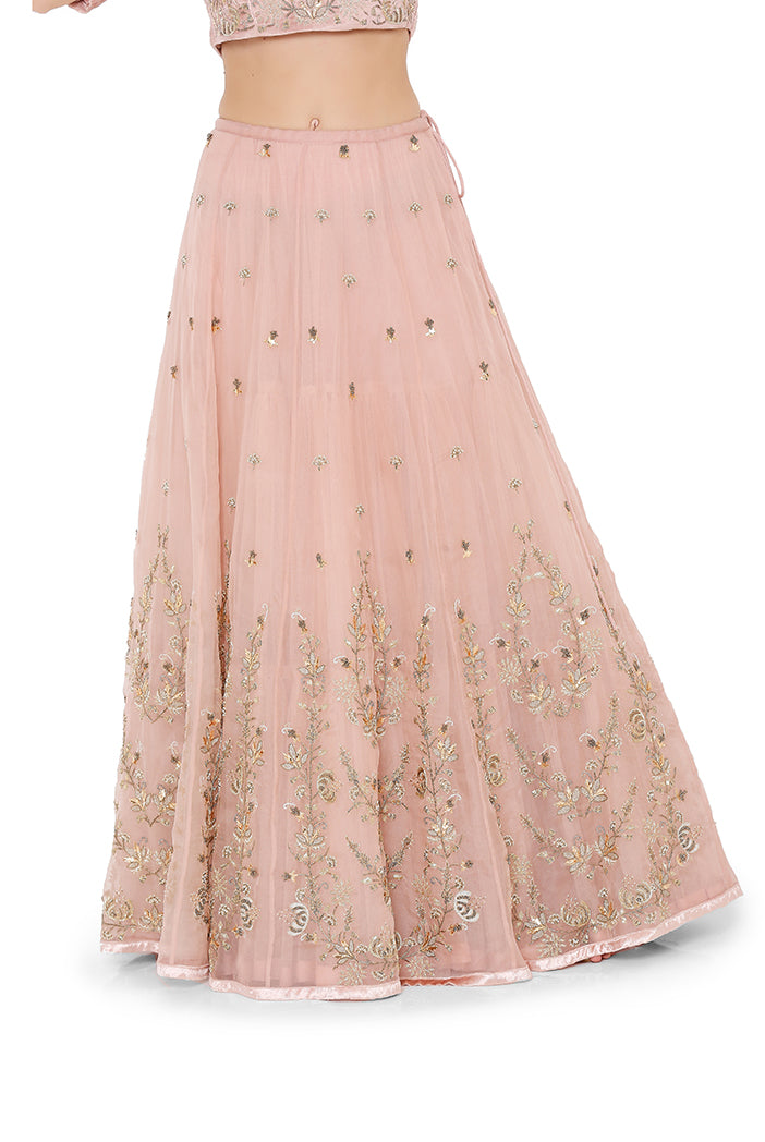 ROSE PINK LEHENGA PS-LH0041