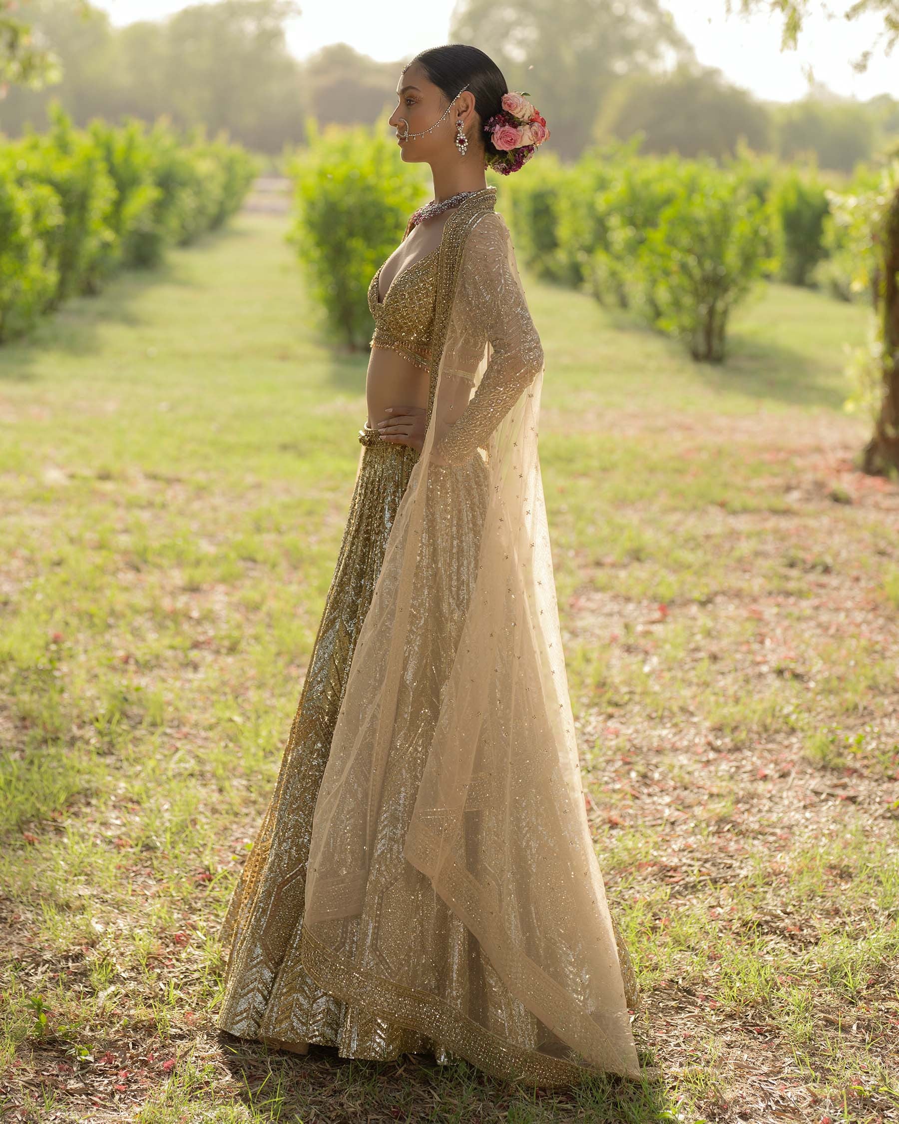 AUDE BRIDAL LEHENGA SET