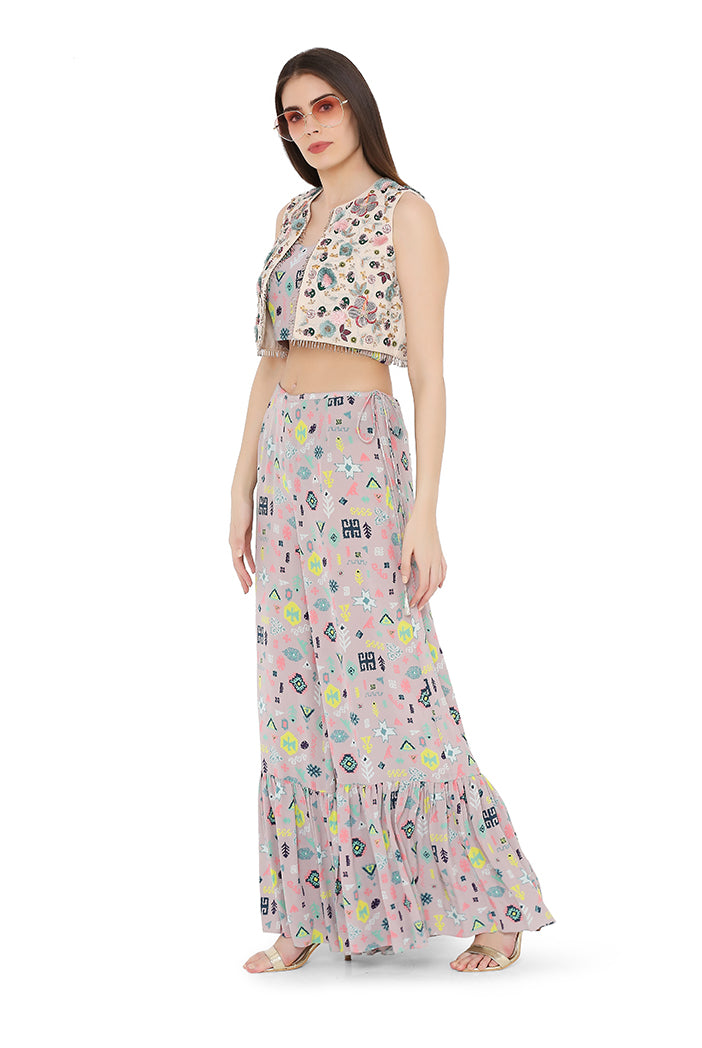 Lavender & Lime Pant Set