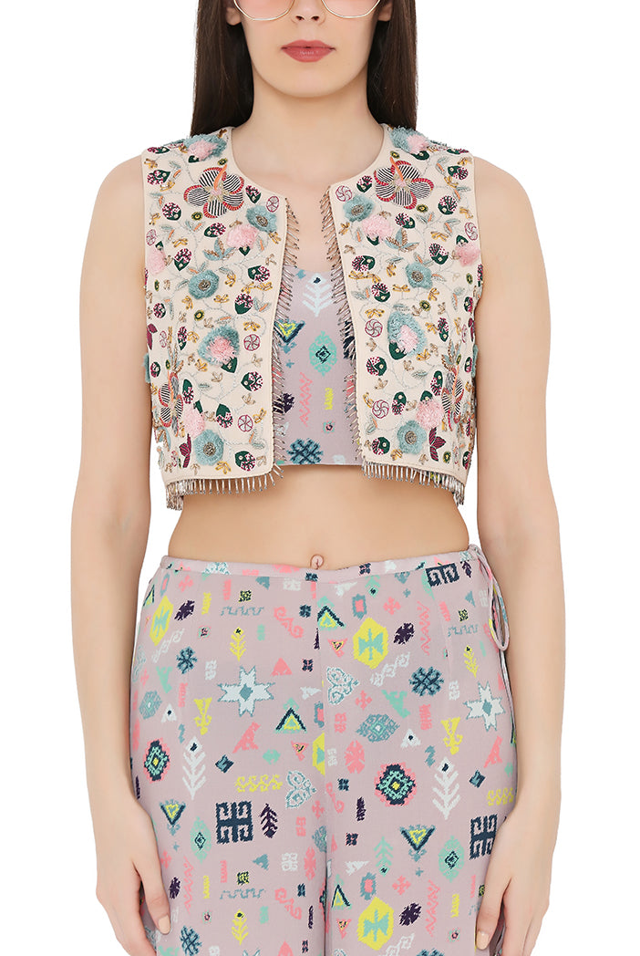 Lavender & Lime Pant Set