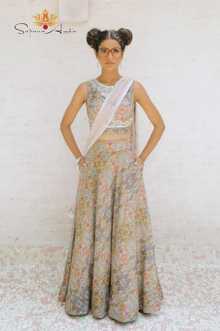 Frida floral printed dress
