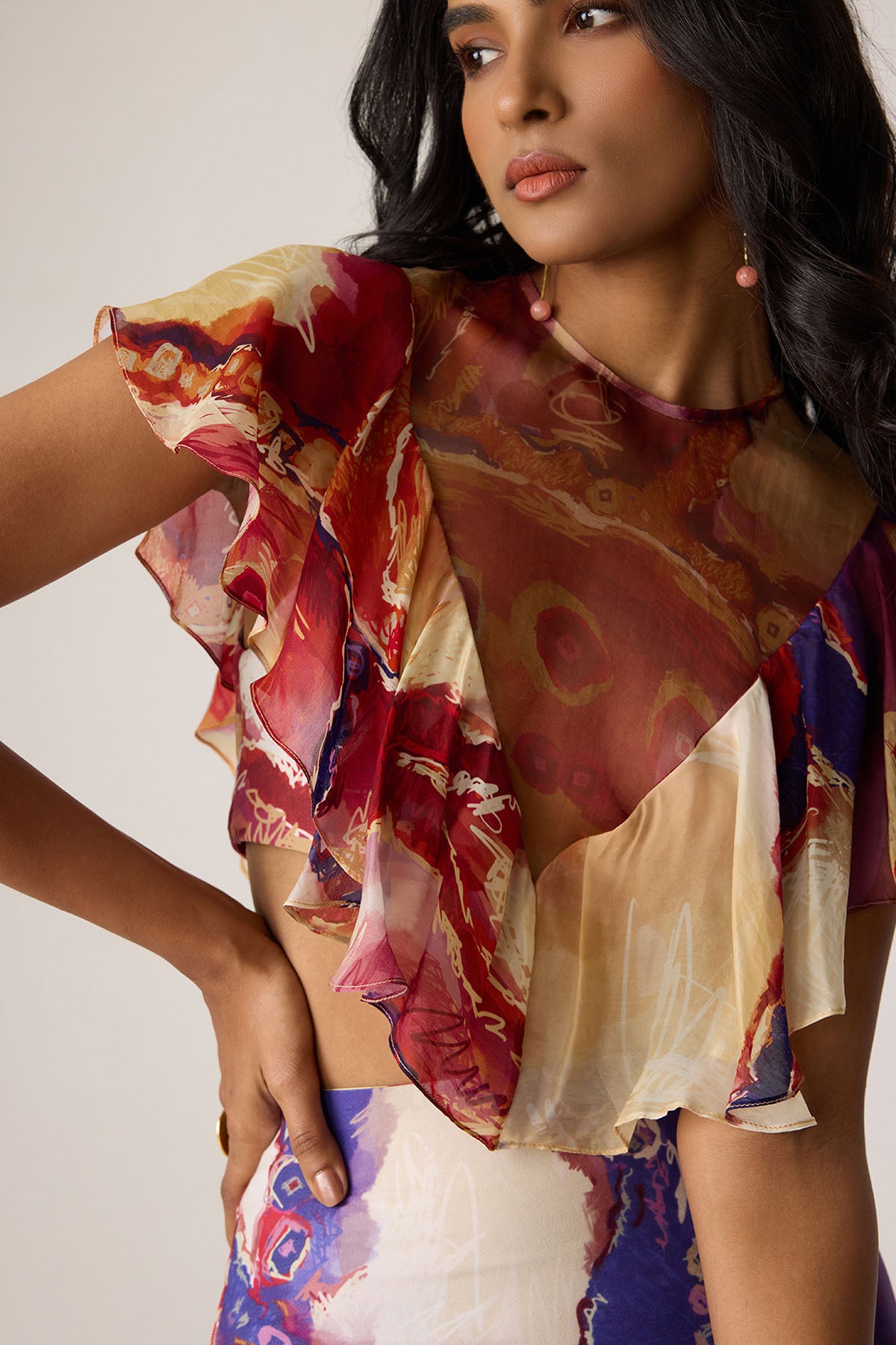 Elena Blouse and Marieya Skirt
