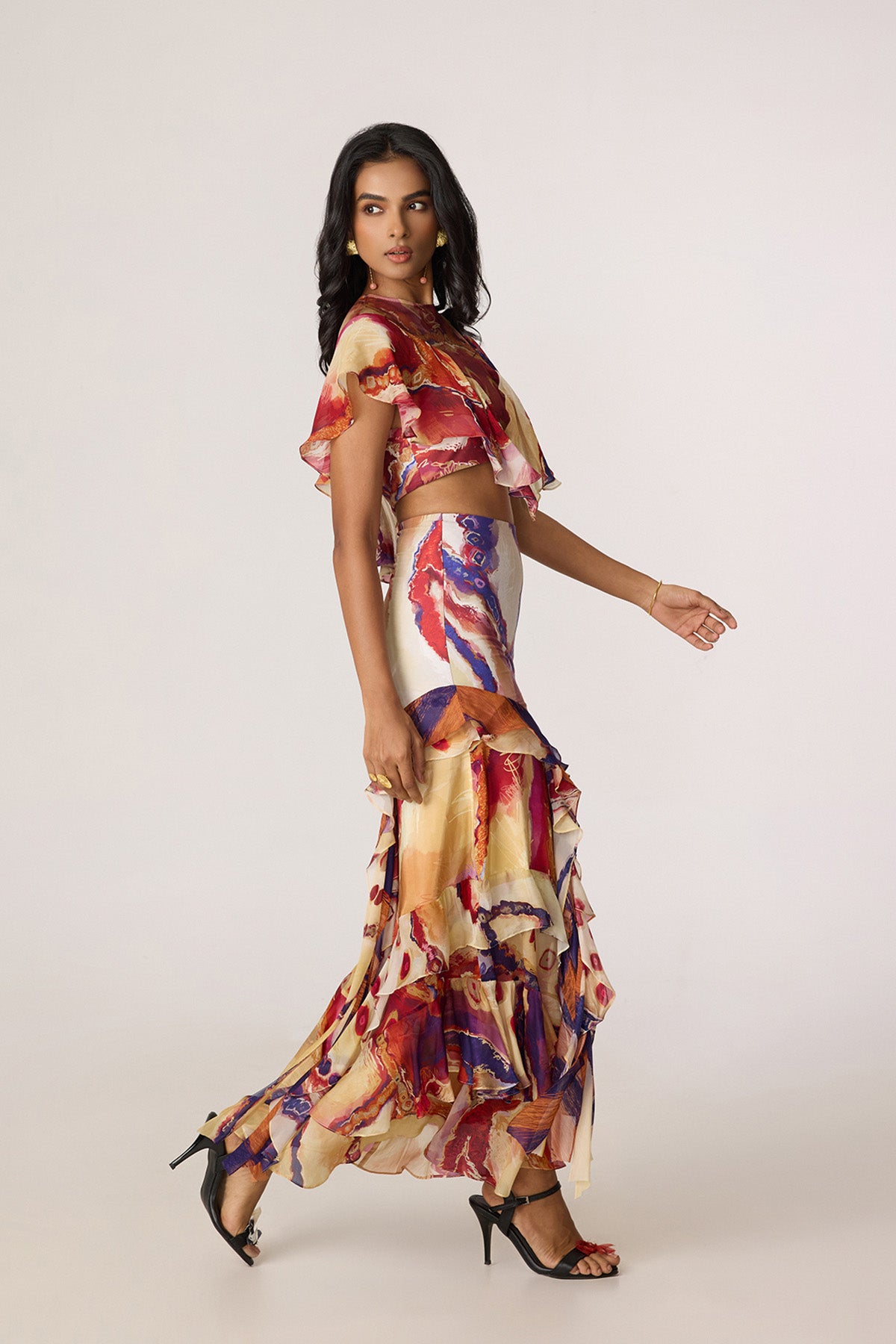Elena Blouse and Marieya Skirt