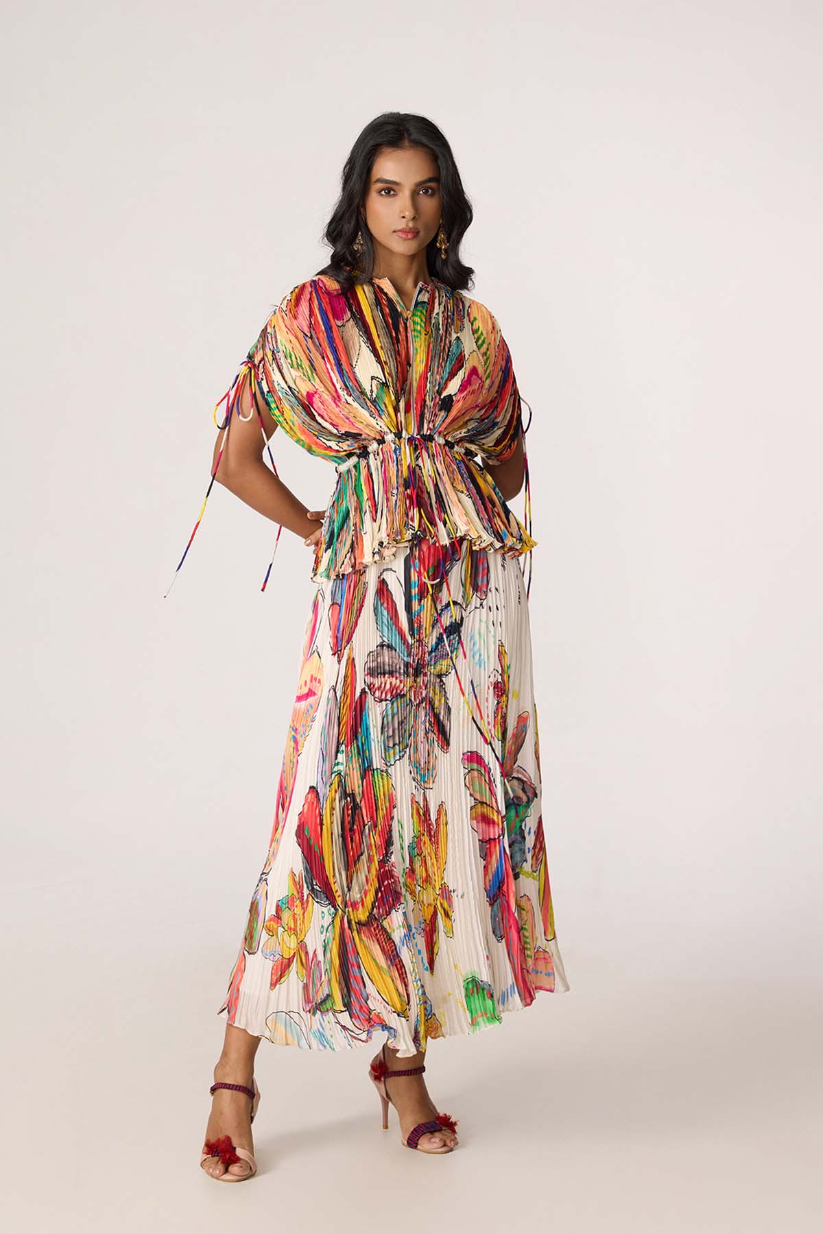 Monica Blouse and Zora Skirt