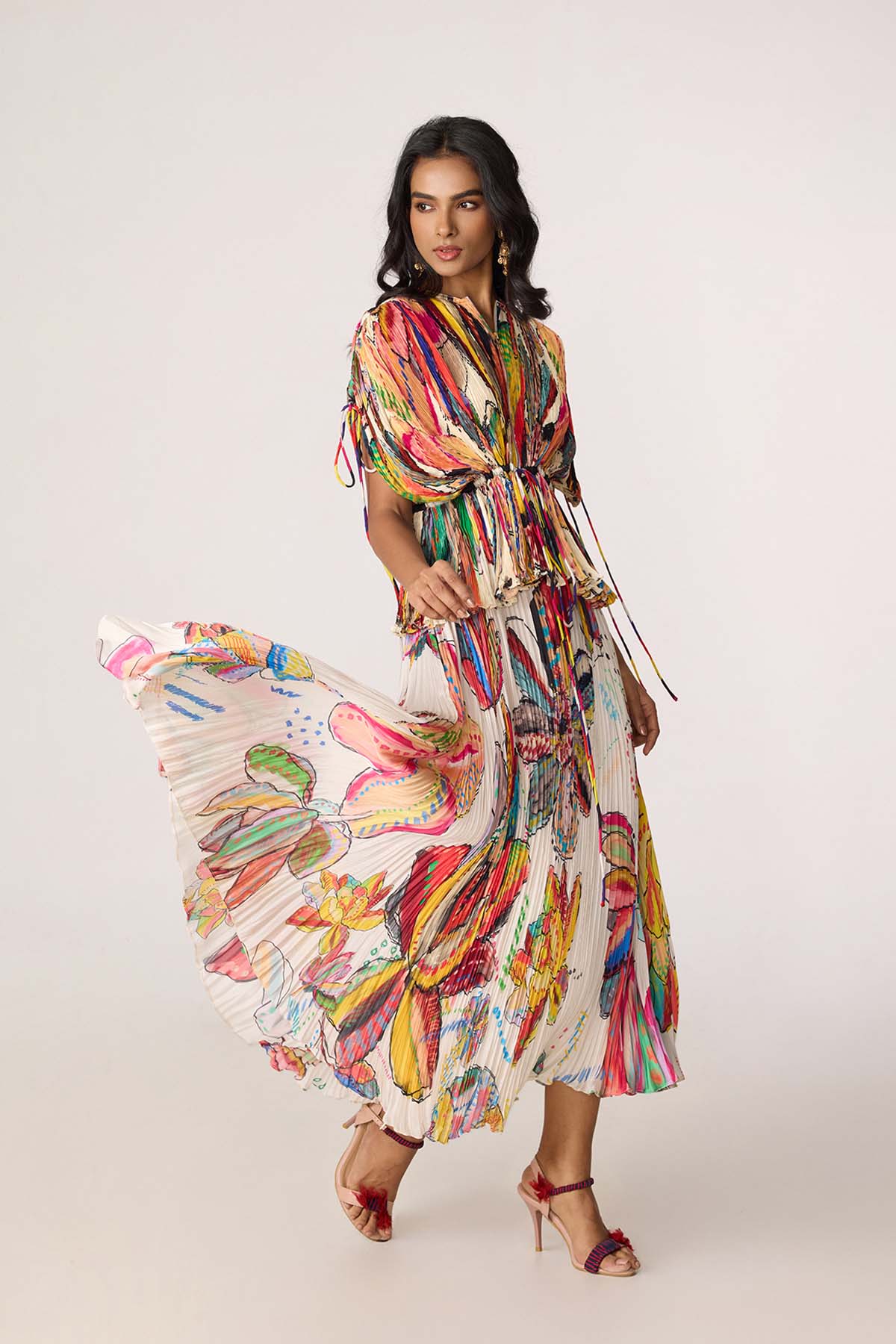 Monica Blouse and Zora Skirt